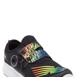 New Balance Fuel Core Reveal BOA Kids Shoes Sneakers Black Blue White Size 3